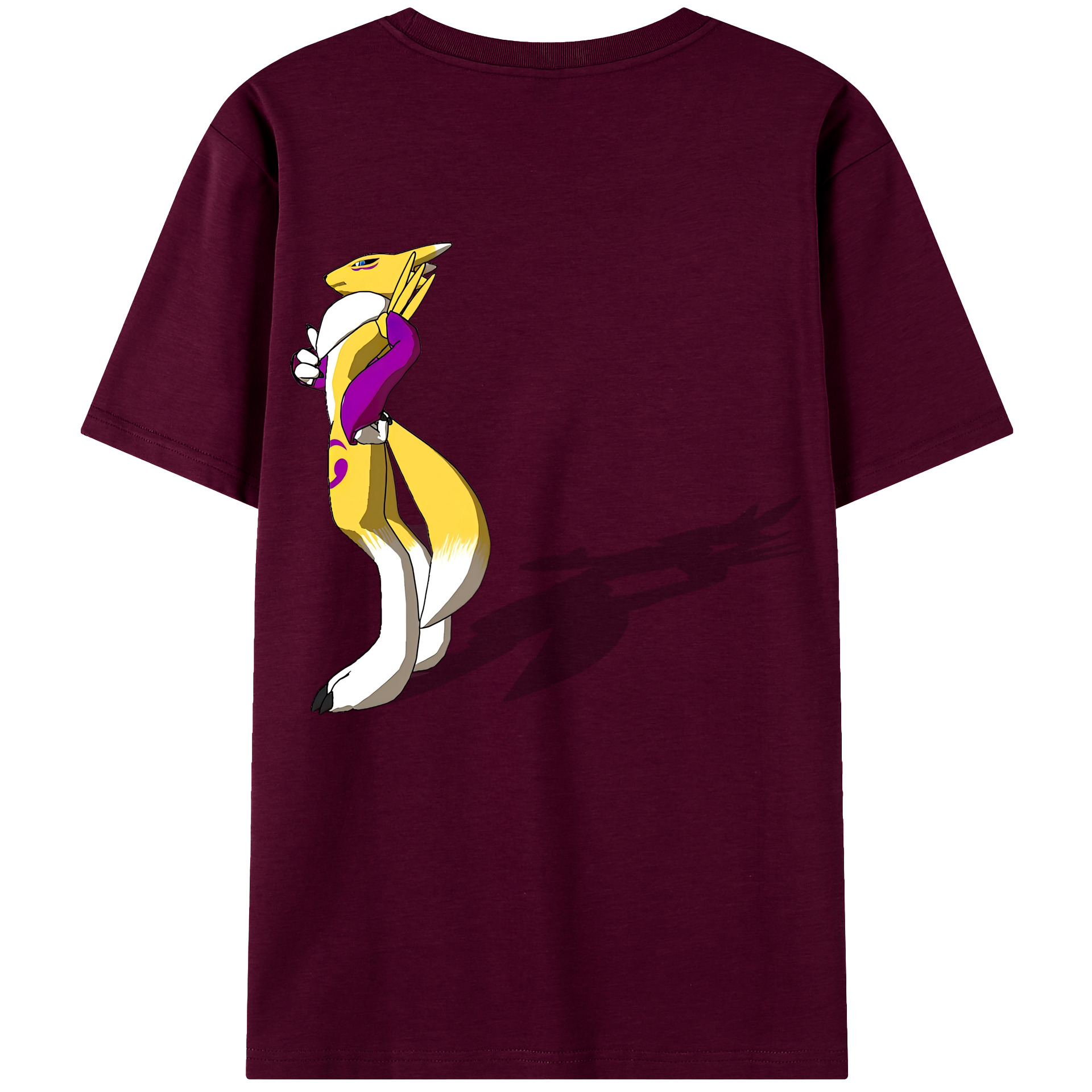 （画像用） Digimon デジタルモンスター/デジモン レディース半袖Tシャツ(バックプリント)
